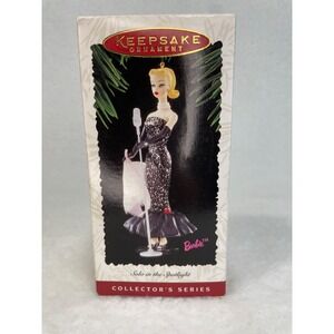 Hallmark Keepsake Solo In The Spotlight Barbie 1995  Ornament
